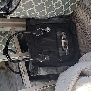 GUESS leather shoulder bag